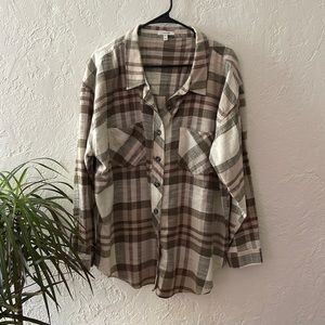 Oversized Plaid